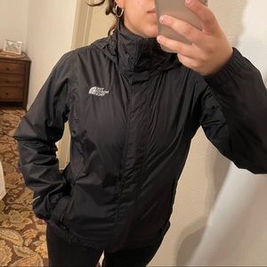 THE NORTH FACE Black Raincoat
